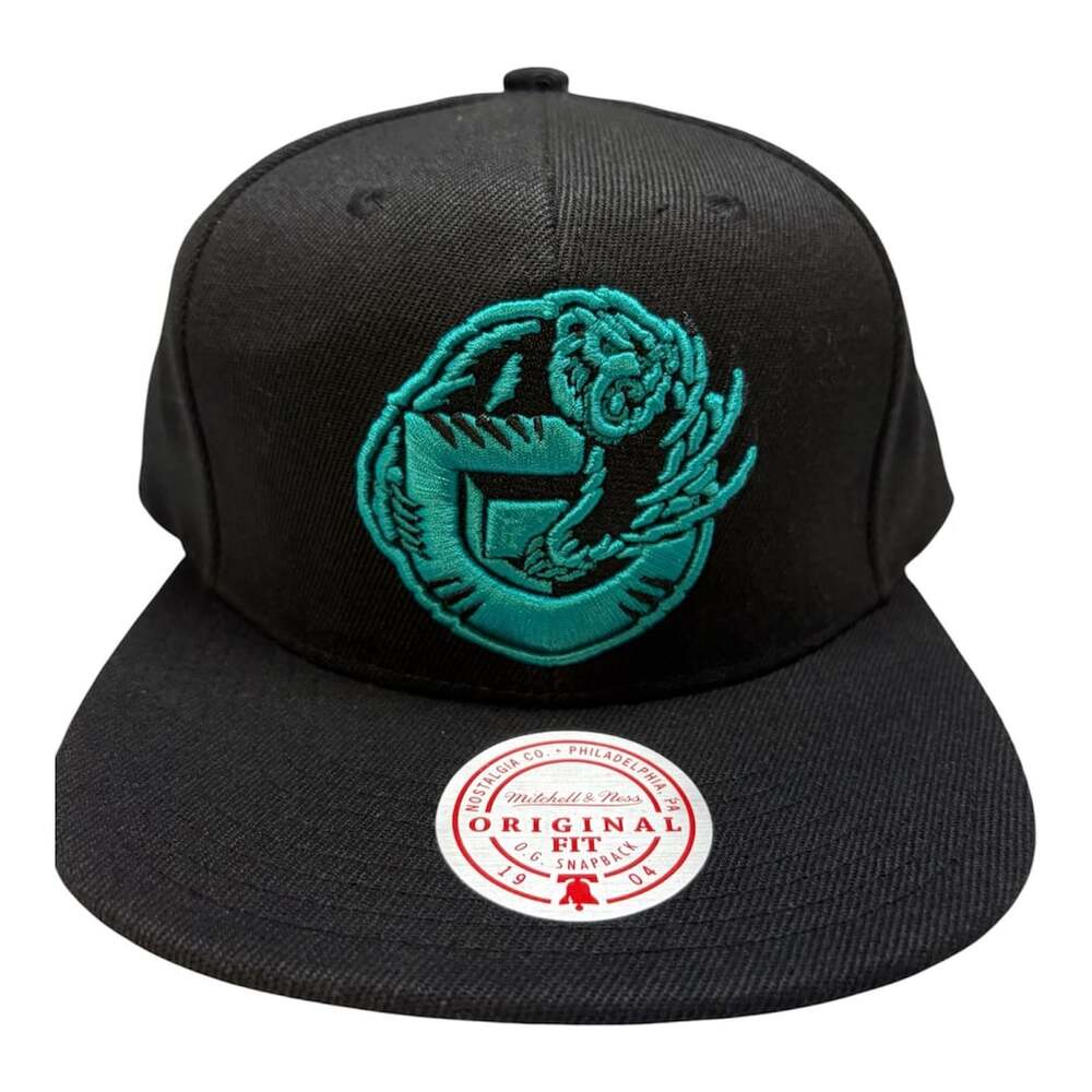 Mitchell & Ness Vancouver Grizzlies Hardwood Classics Black Snapback Hat